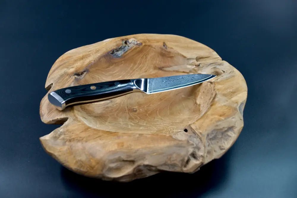 Damast - Küchenmesser | Gemüsemesser | Black Serie